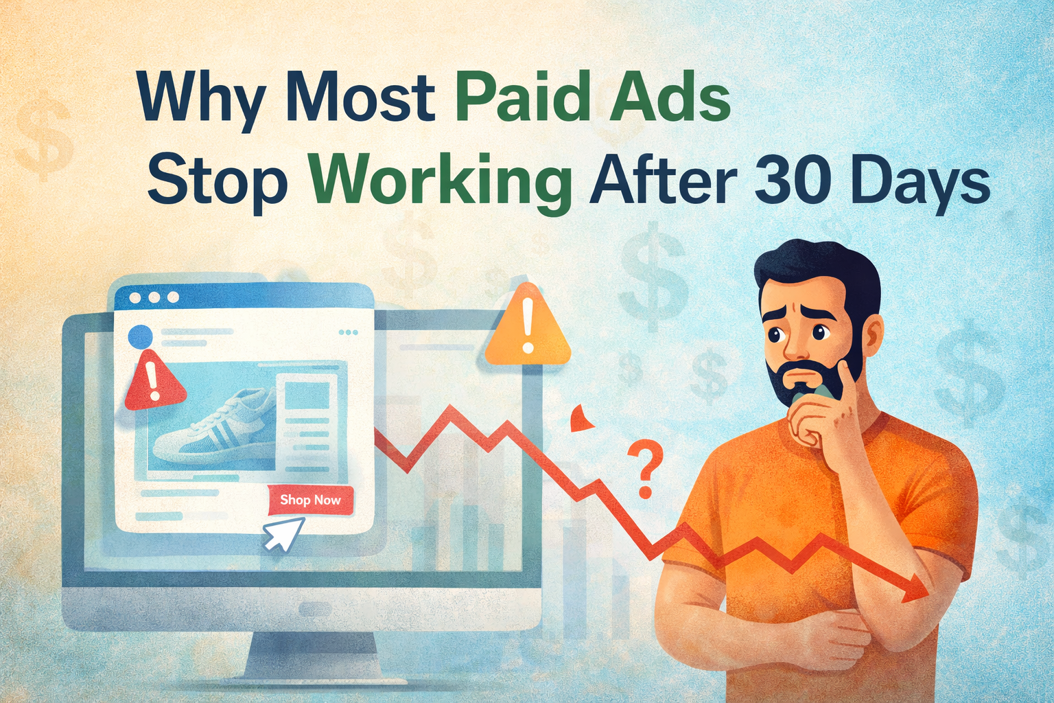 Read more about the article Why Most Paid Ads Stop Working After 30 Days?